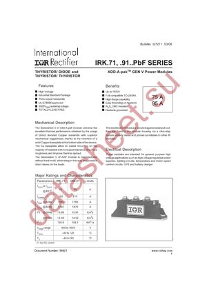 IRKH71/08P datasheet  